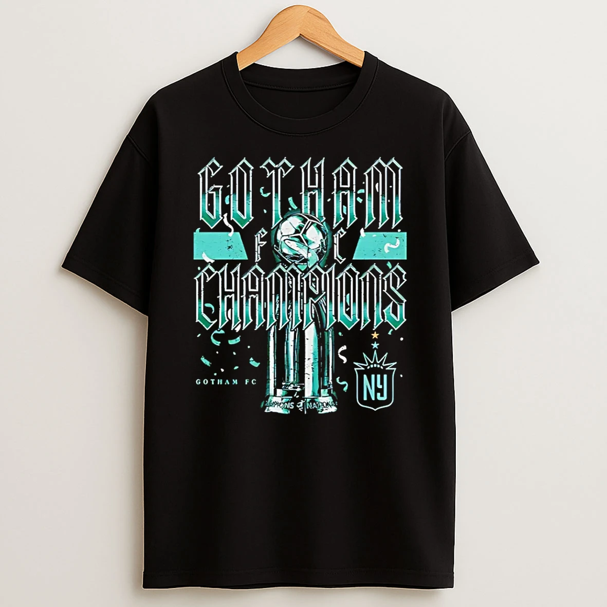 2025 Nwsl Champions Gotham Fc Roster Shirts