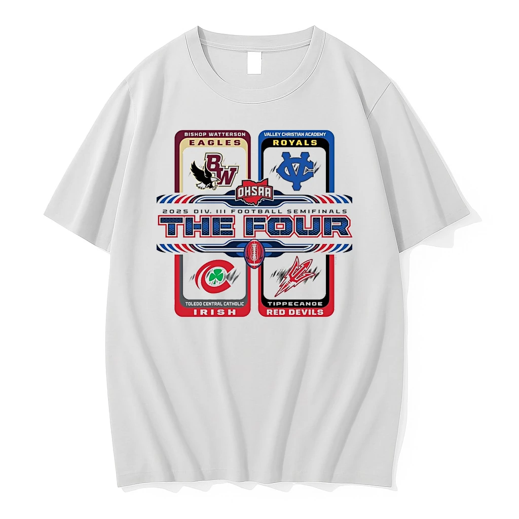 2025 Ohsaa Football D3 The Four Teams Shirts
