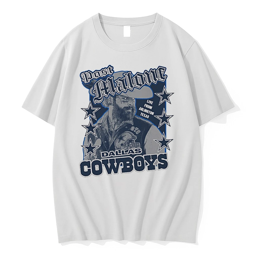 2025 Post Malone X Dallas Cowboys Nfl Concert Live From Arlington Texas Shirts