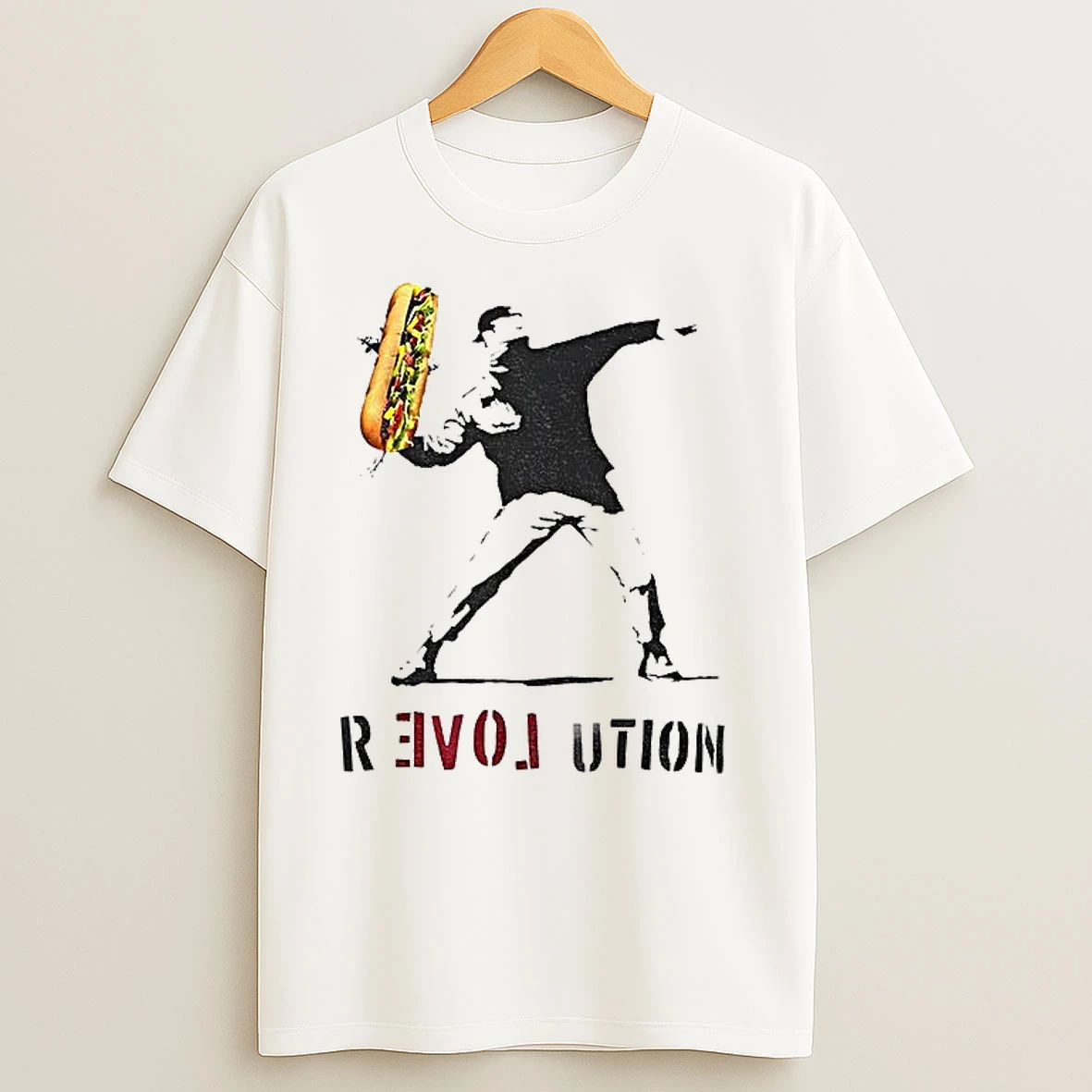 2025 Revolution Throwing Sandwich Revolution Sandwich Guy T Shirts