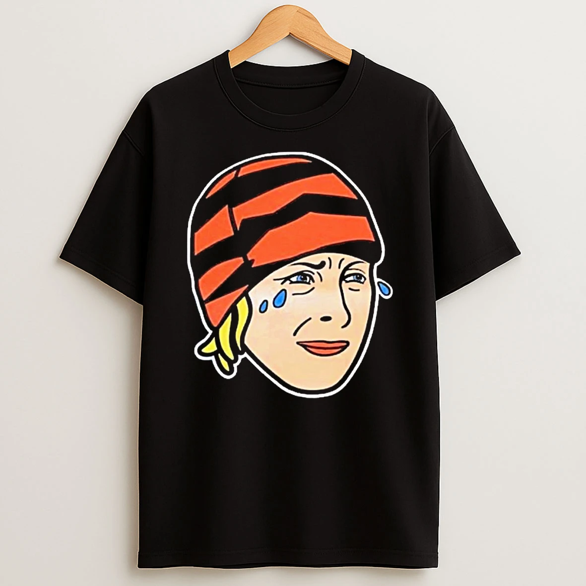2025 Santa Brought Me A Crying Bengals Lady Shirts