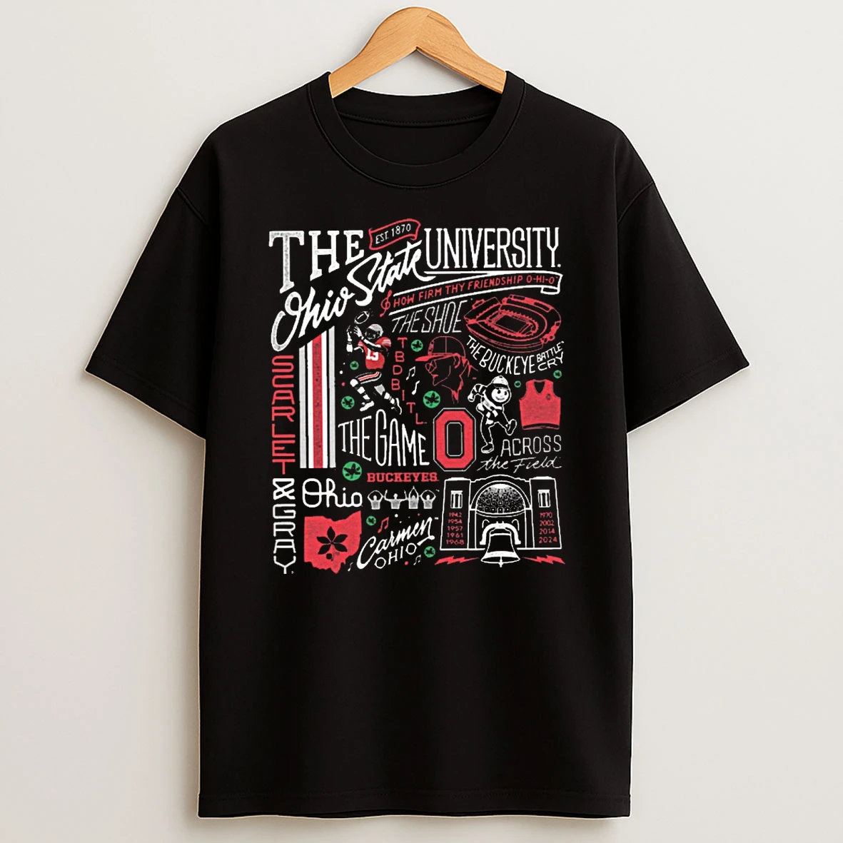 2025 The Ohio State University Heritage College How Firm Thy Friendship The Shoe Shirts