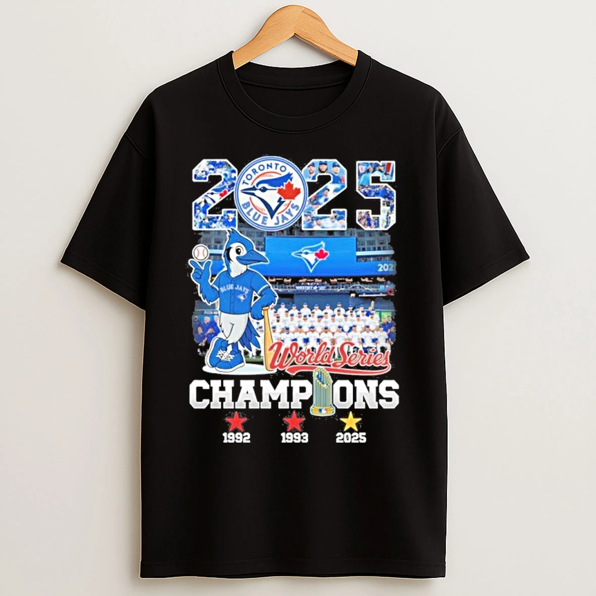 2025 Toronto Blue Jays World Series Champions 1992 2025 T Shirts