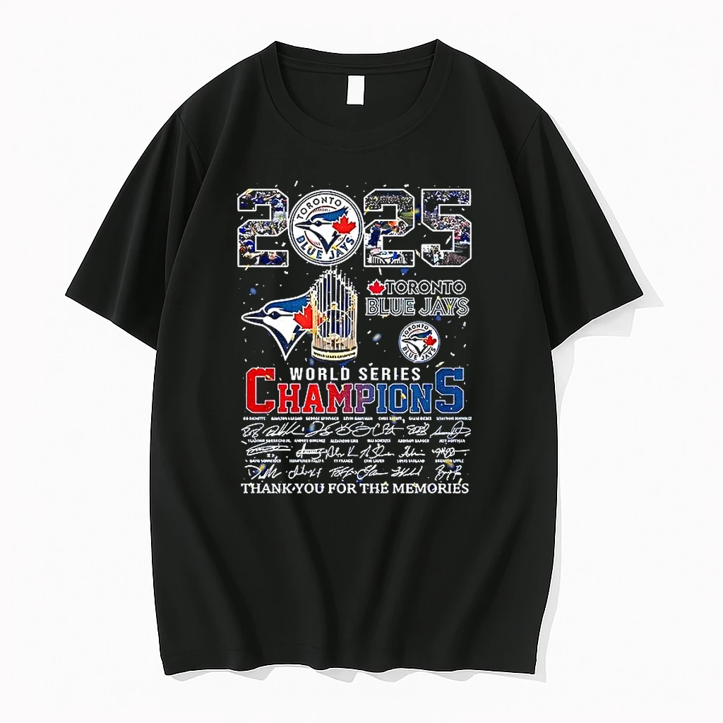 2025 Toronto Blue Jays World Series Champions Signature Shirts