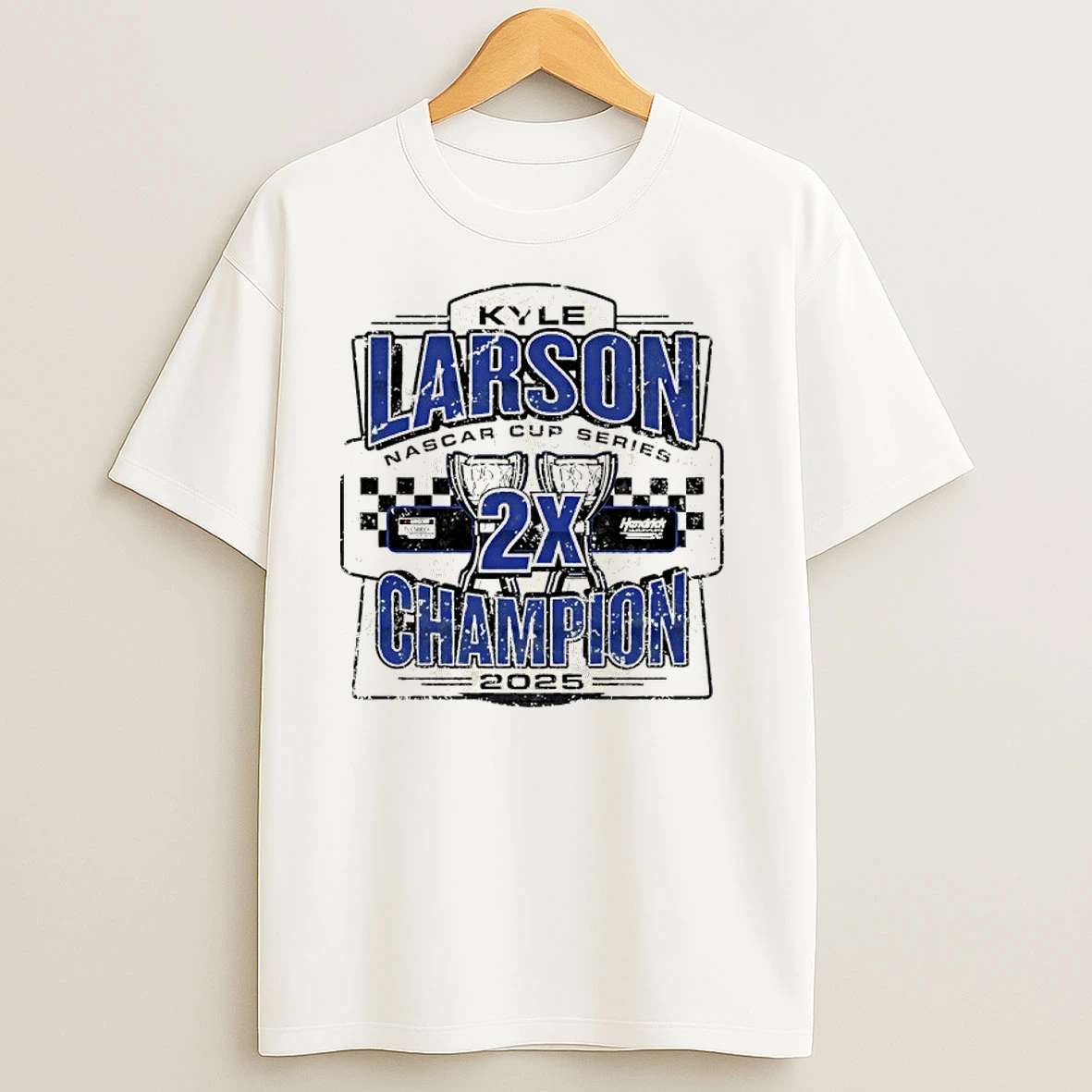 2025 Two Time Nascar Cup Series Champion Kyle Larson Vintage T Shirts