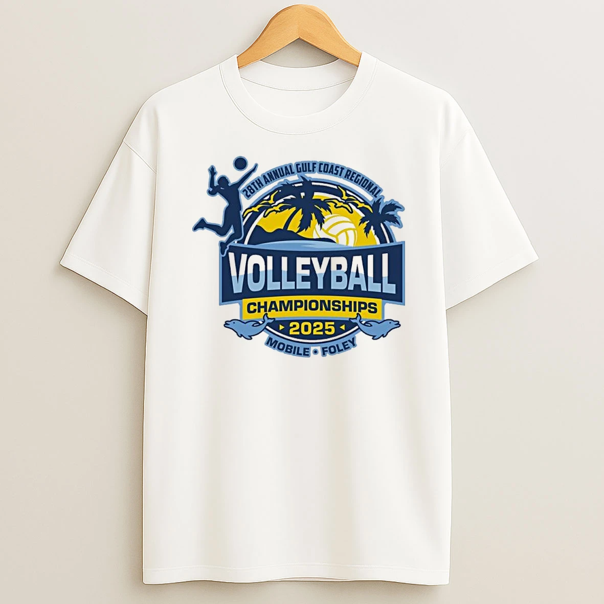 2025 Usa Volleyball Gulf Coast Regional Championship Shirts