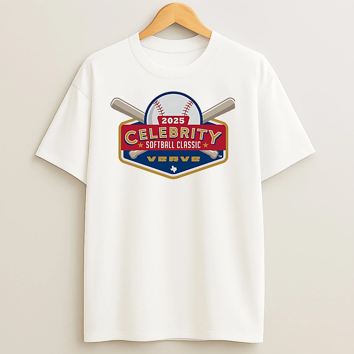 2025 Verve Celebrity Softball Classic T Shirts
