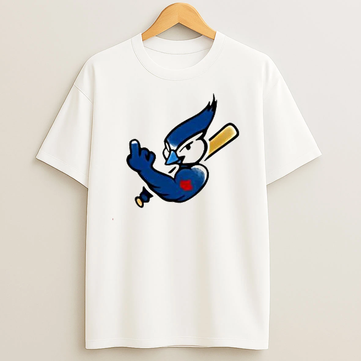 2025 World Series Ace Middle Finger Toronto Blue Jays T Shirts