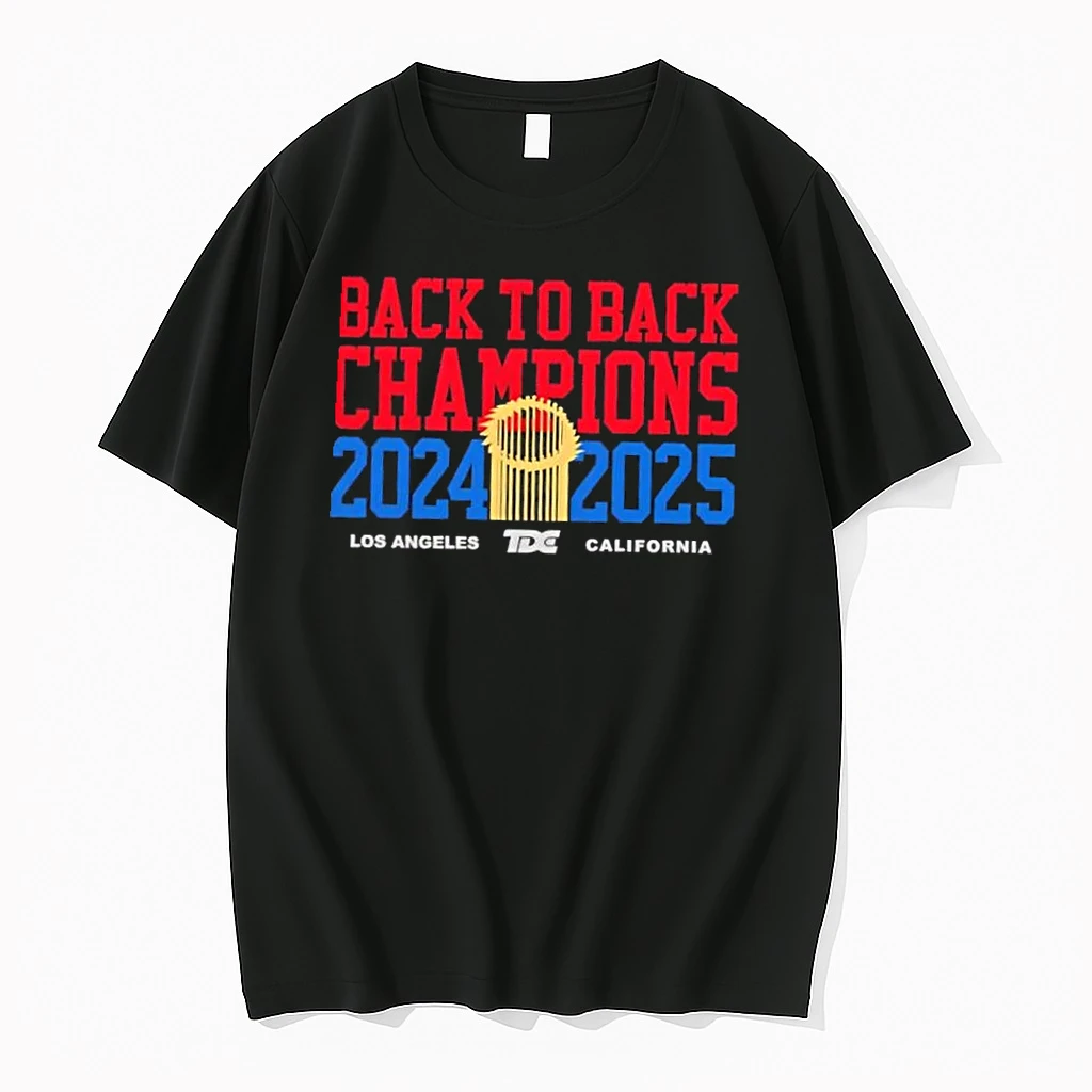 2025 World Series Back To Back Champions 2024 2025 California Shirts