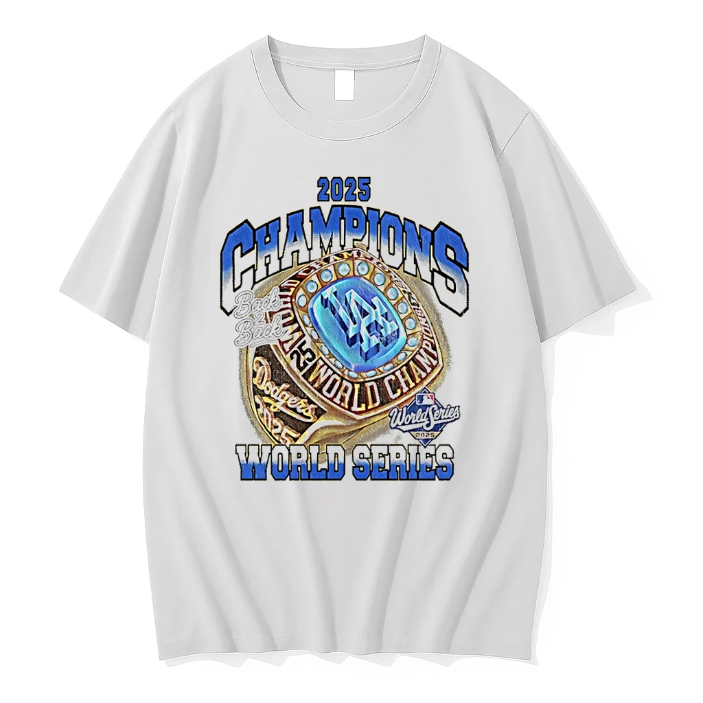 2025 World Series Champions Back 2 Back Los Angeles Dodgers Shirts