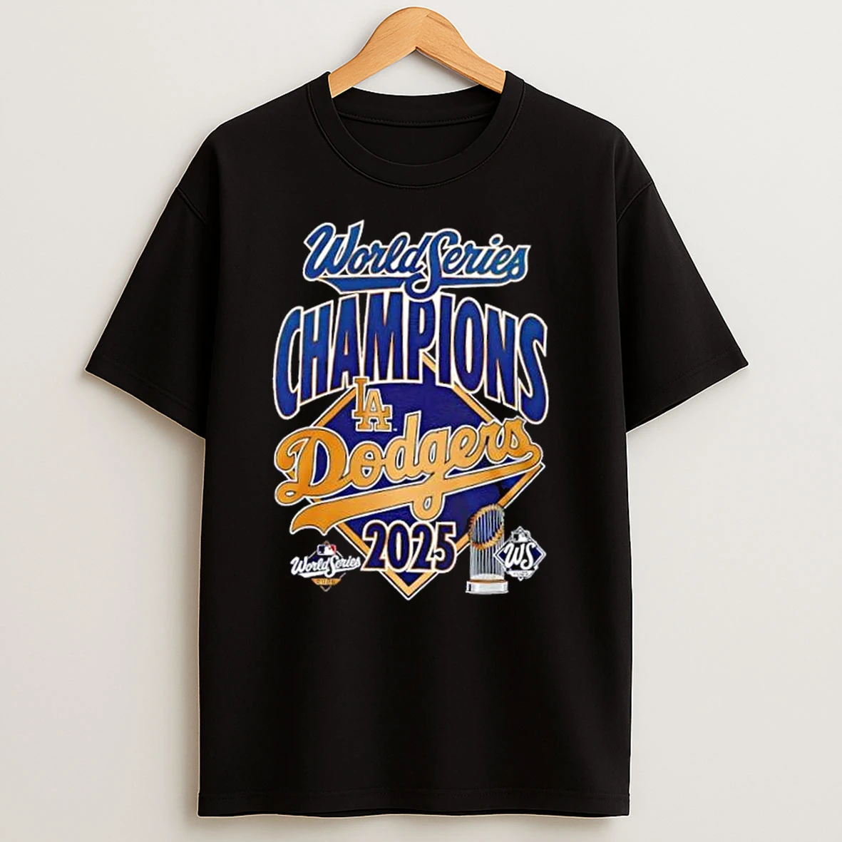 2025 World Series Champions Back To Back La Dodgers All Players 2 Sided T Shirts