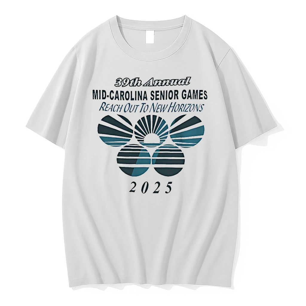 39th Annual Mid Carolina Senior Games Reach Out To New Horizons 2025 Shirts