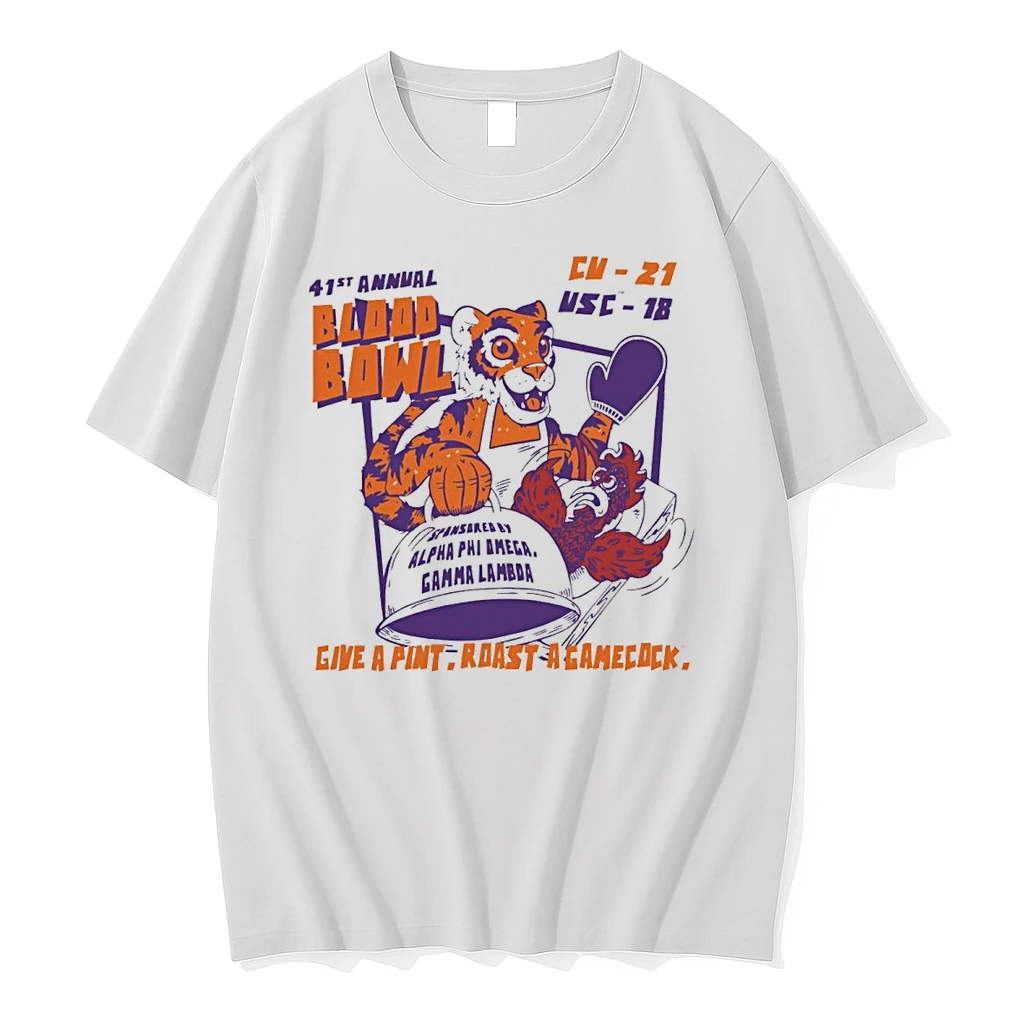 41st Annual Blood Bowl Clemson Tigers 21 18 Usc Give A Pint Roast A Gamecock Shirts