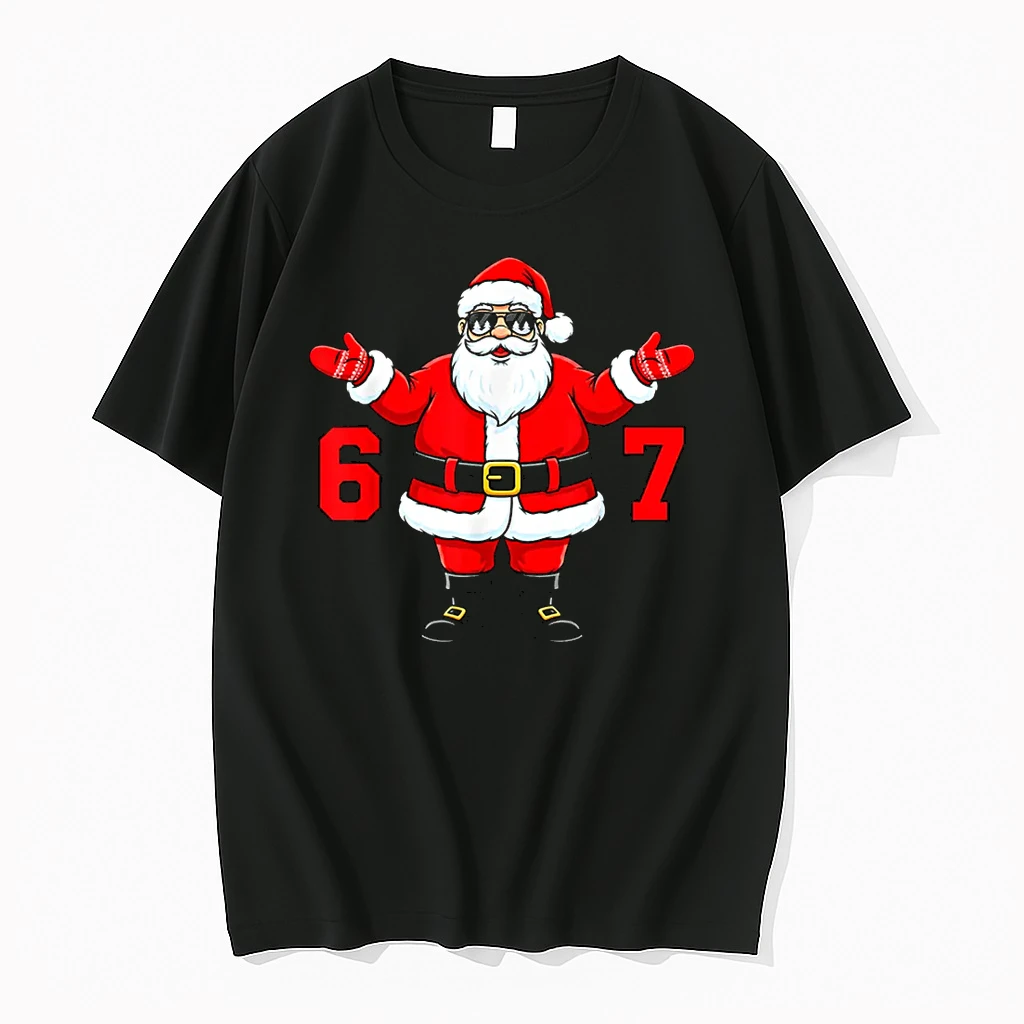 67 Christmas 6 7 Meme Six Seven Santa Xmas Shirts