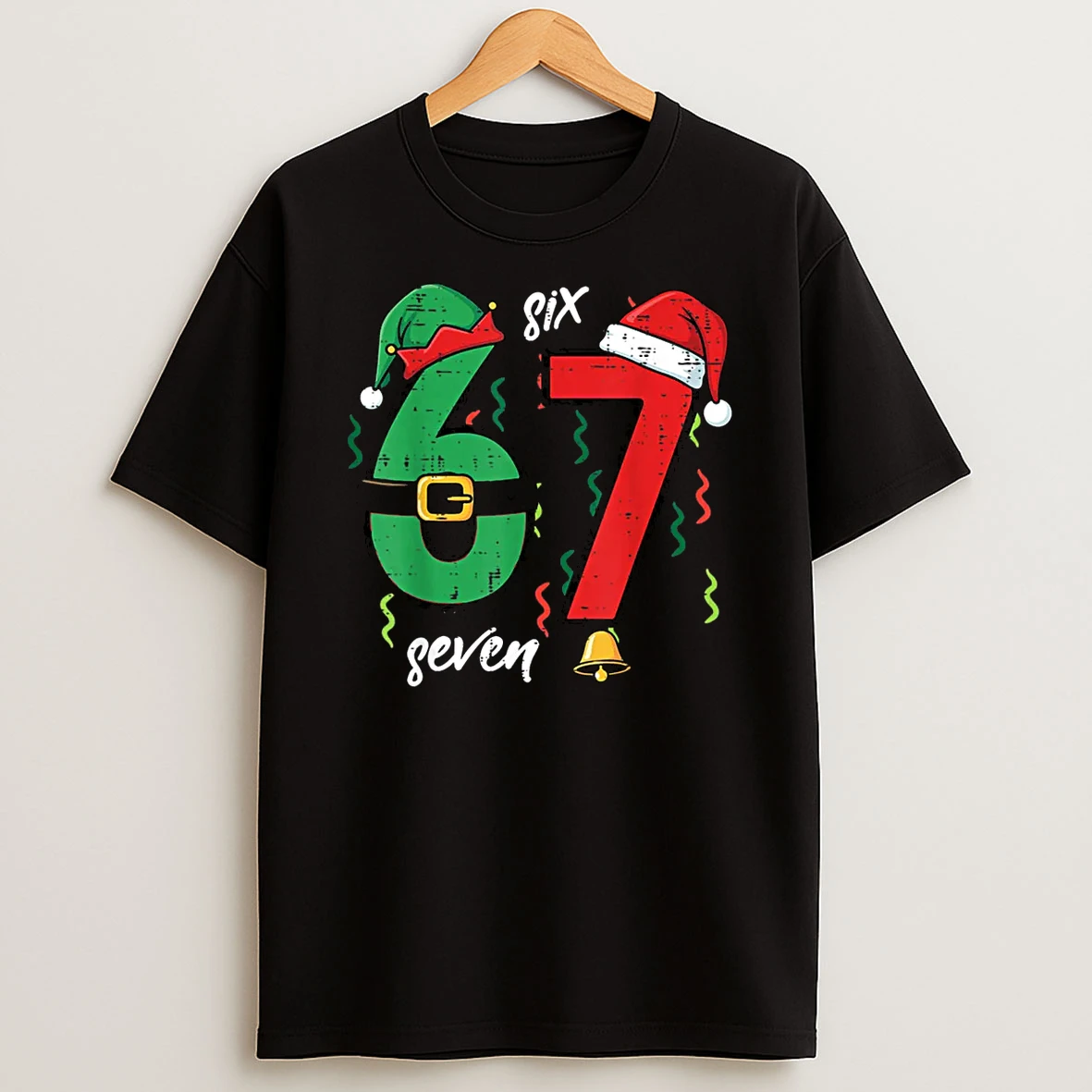 67 Christmas Funny 6 7 Meme Six Seven Xmas Shirts