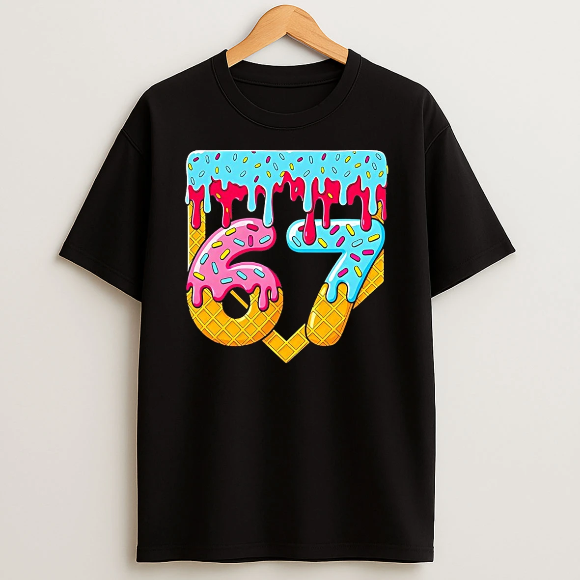 67 Ice Cream Drip Meme Shirts