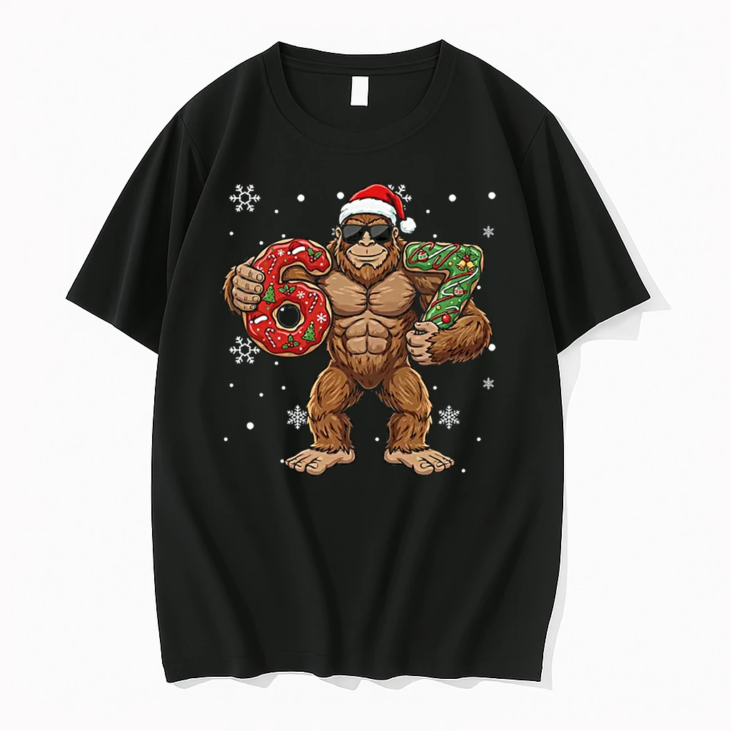 67 Meme Funny Big Foot Six Seven Christmas Xmas Sasquatch Shirts