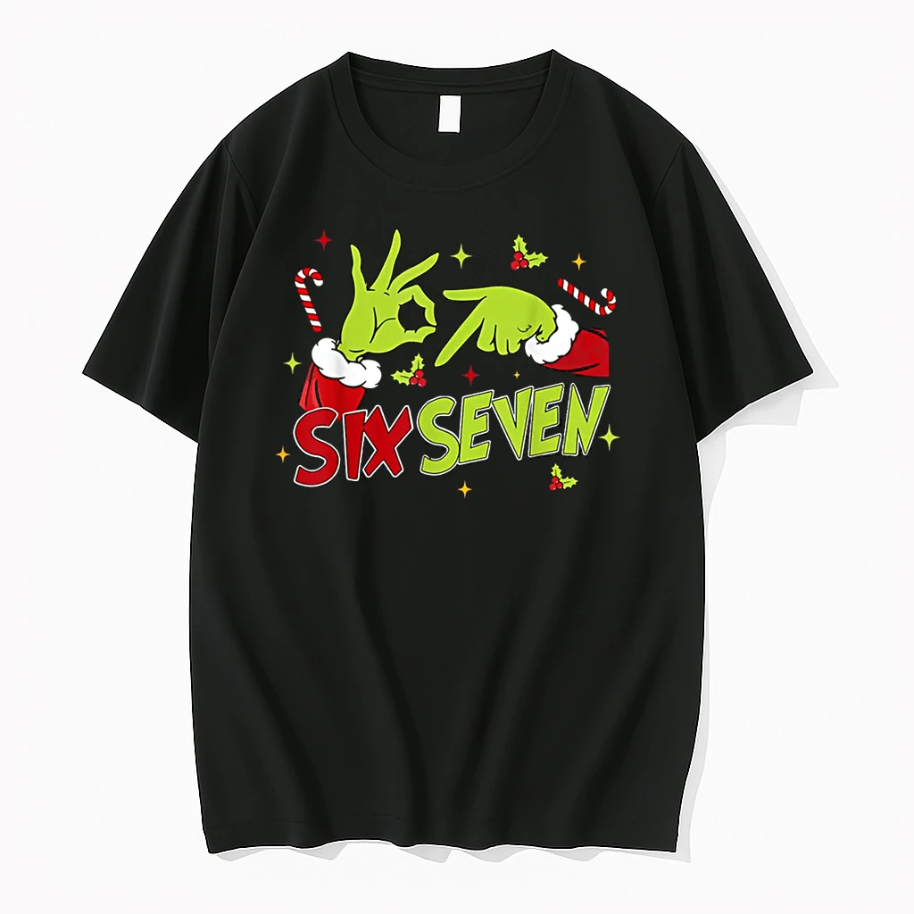 67 Meme Humor 6 7 Funny Six Seven Christmas Shirts