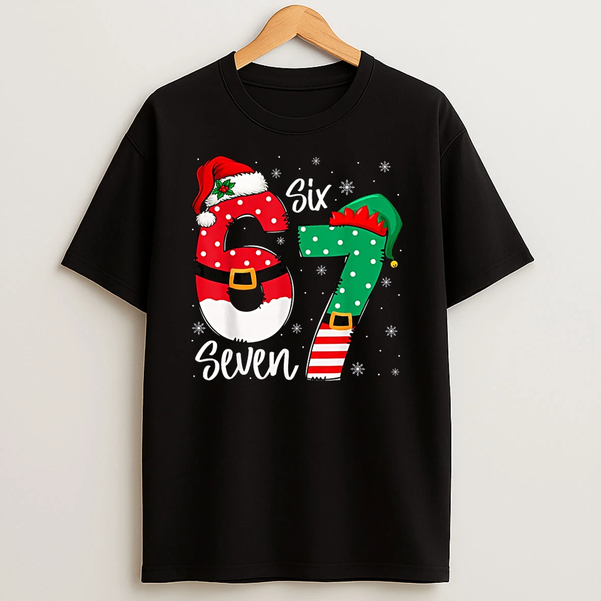 67 Meme Six Seven Christmas Shirts