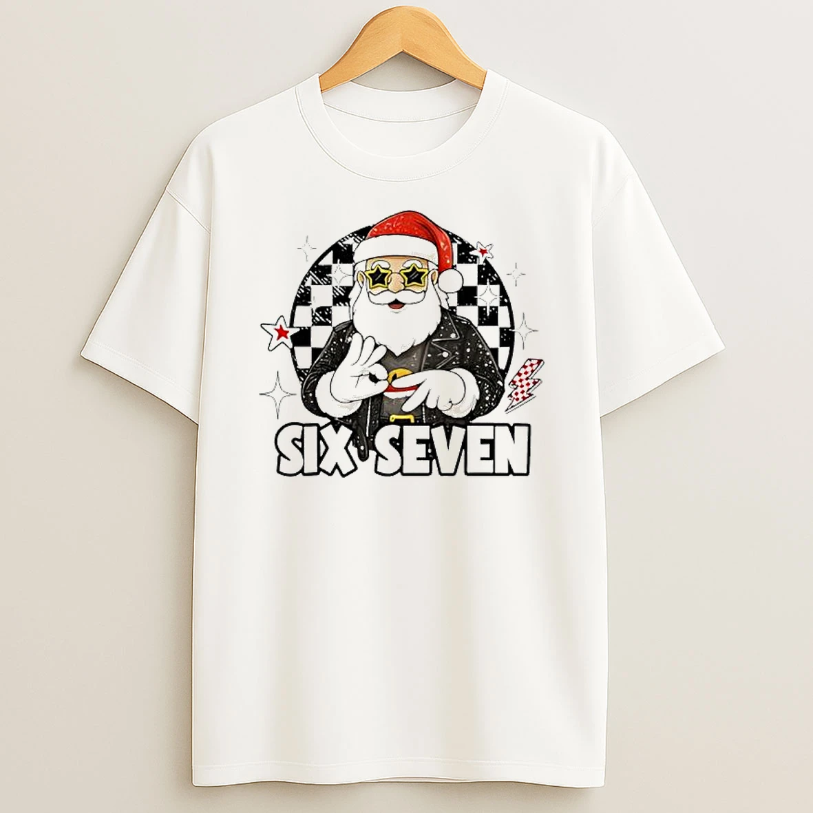 67 Meme Xmas Six Seven Santa Christmas Shirts