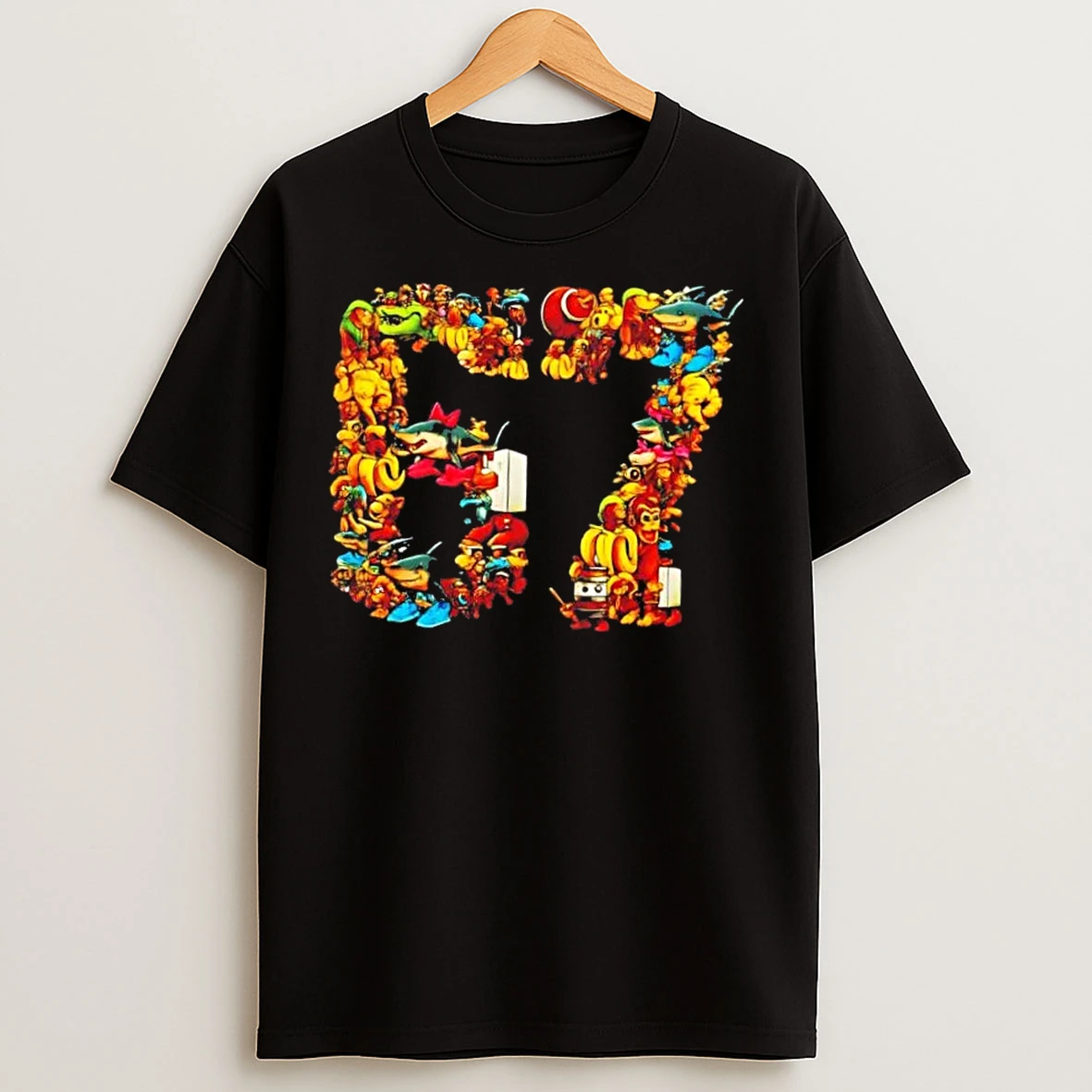67 Six Seven Birthday Meme Viral Italian Brainrot T Shirts