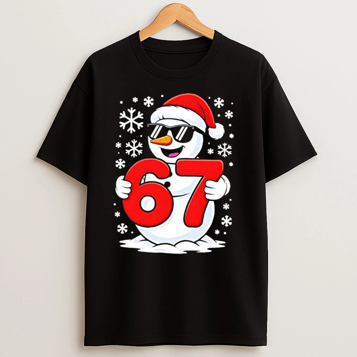 67 Snowman Christmas 6 7 T Shirts