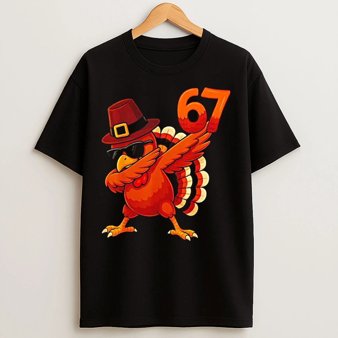 67 Thanksgiving Thankful Turkey Dabbing T Shirts