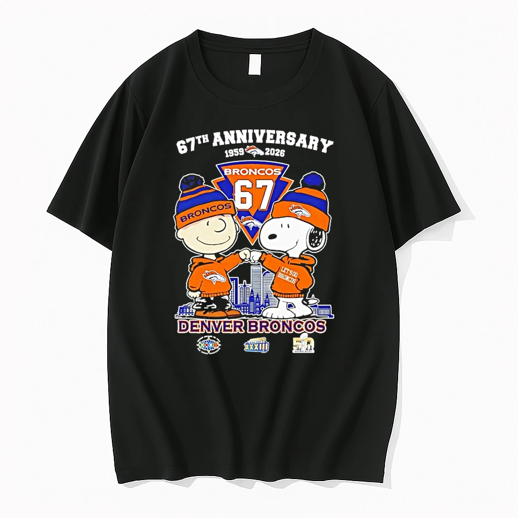 67th Anniversary 1959 2026 Denver Broncos Shirts