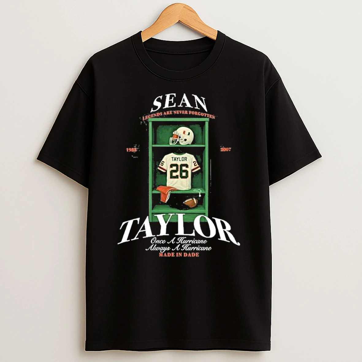7rq8ezxq Sean Taylor Miami Hurricanes St26 Locker Shirts
