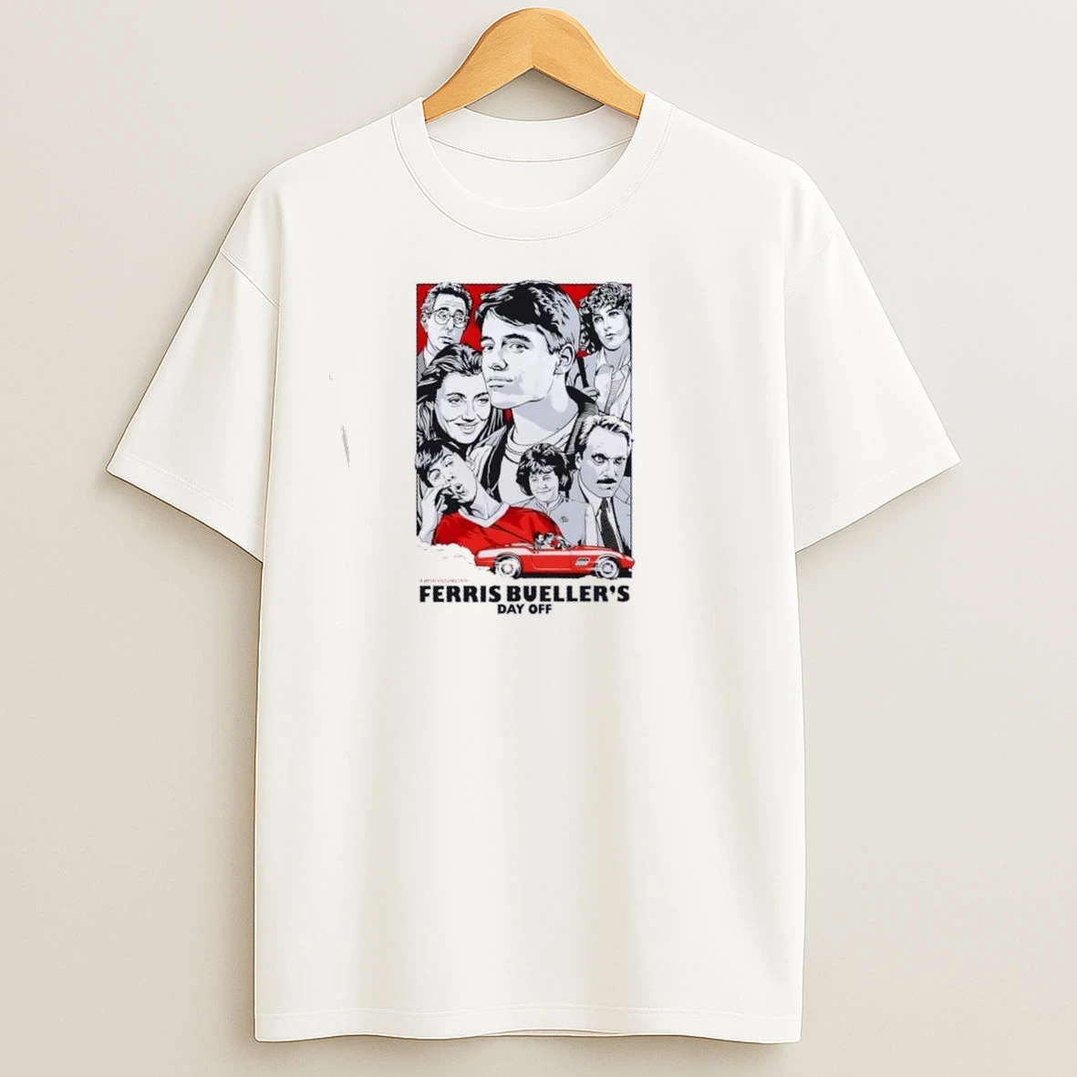 A John Hughes Film Ferris Buellers Day Off T Shirts