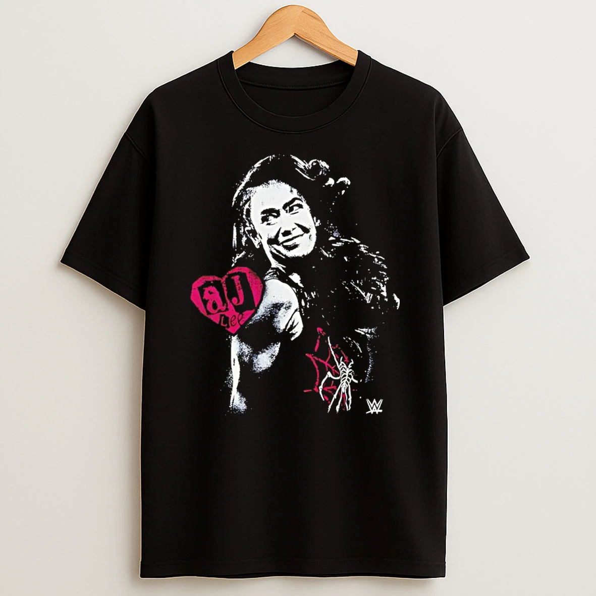 Aj Lee Spider Silhouette Vintage Shirts