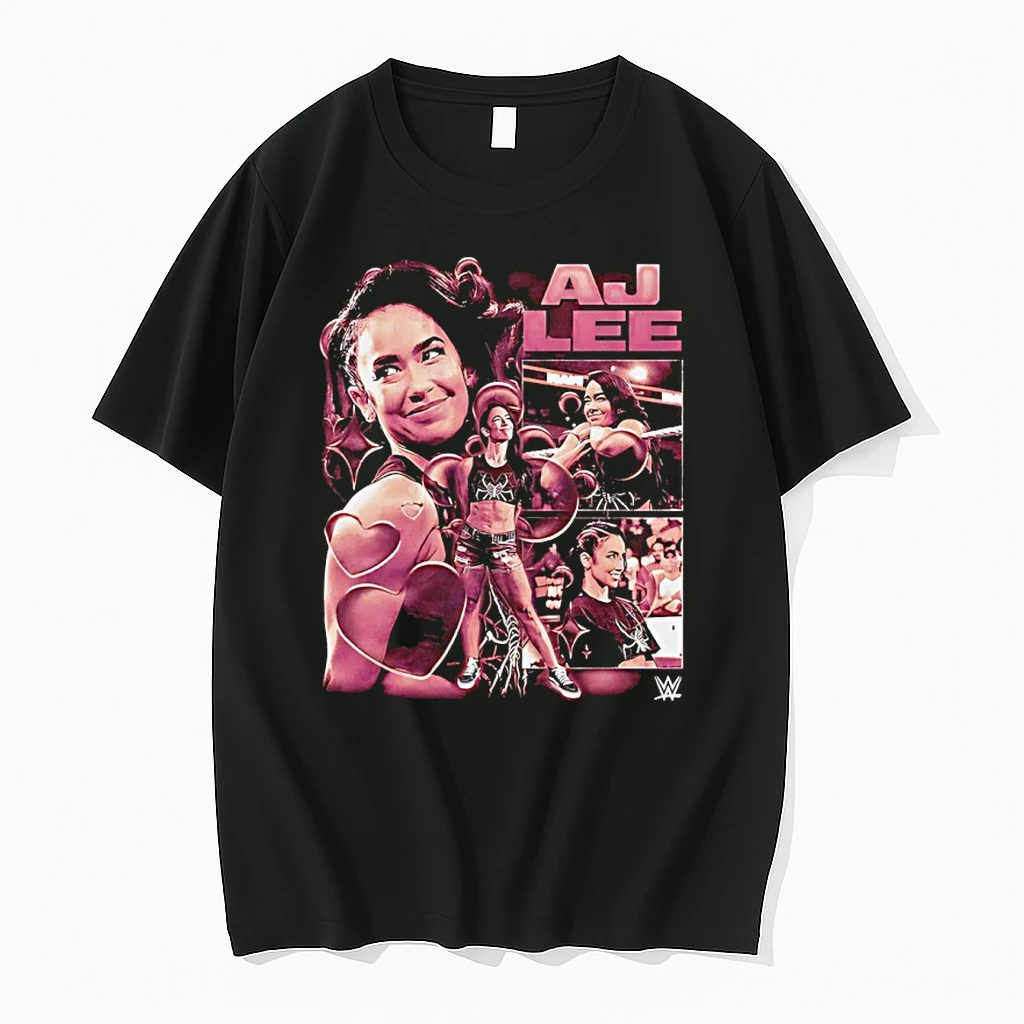 Aj Lee Wwe 90s Boolteg Vintage Shirts