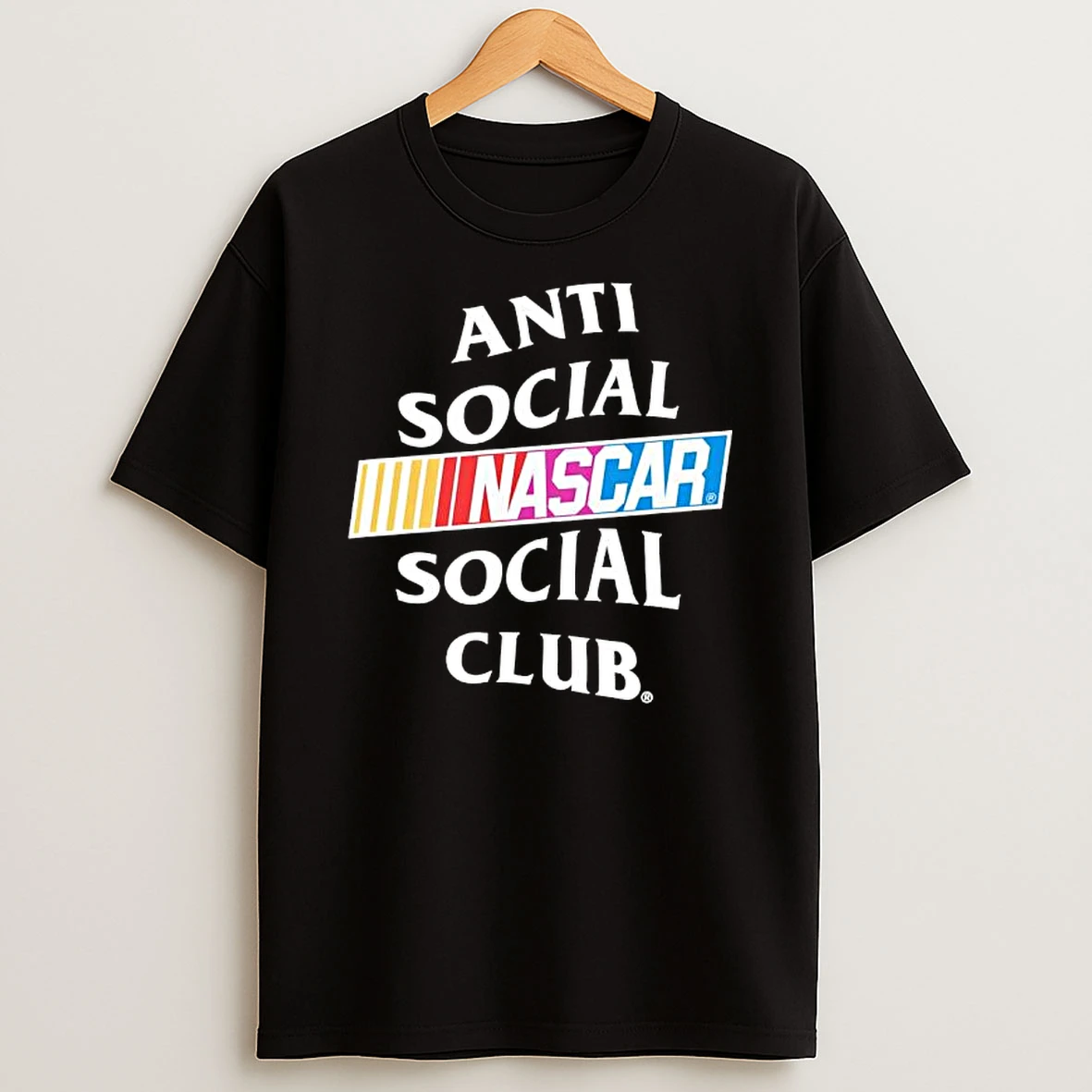 Assc X Nascar Games Anti Social Social Club Logo Shirts