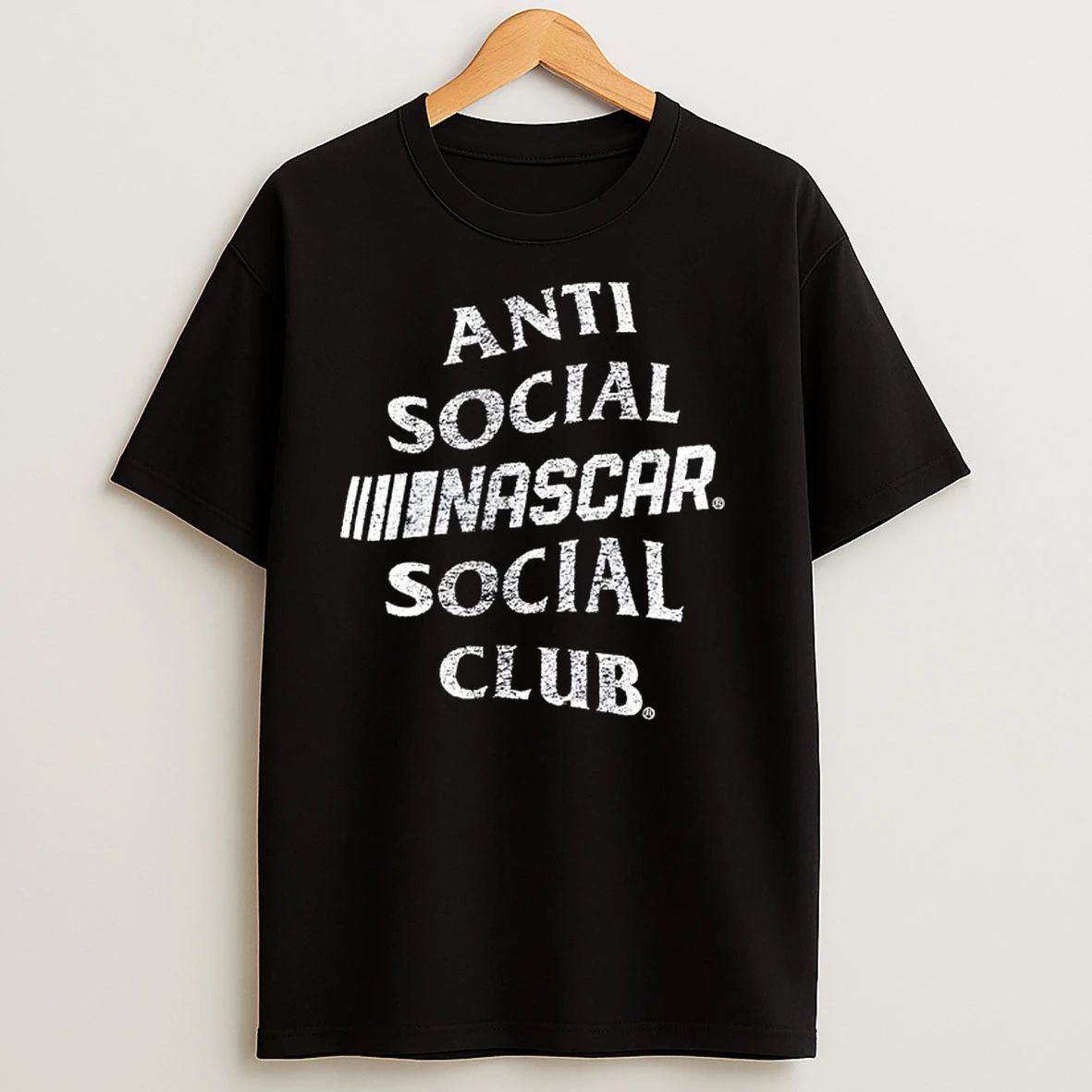 Assc X Nascar Speed Full Anti Social Social Club Logo T Shirts