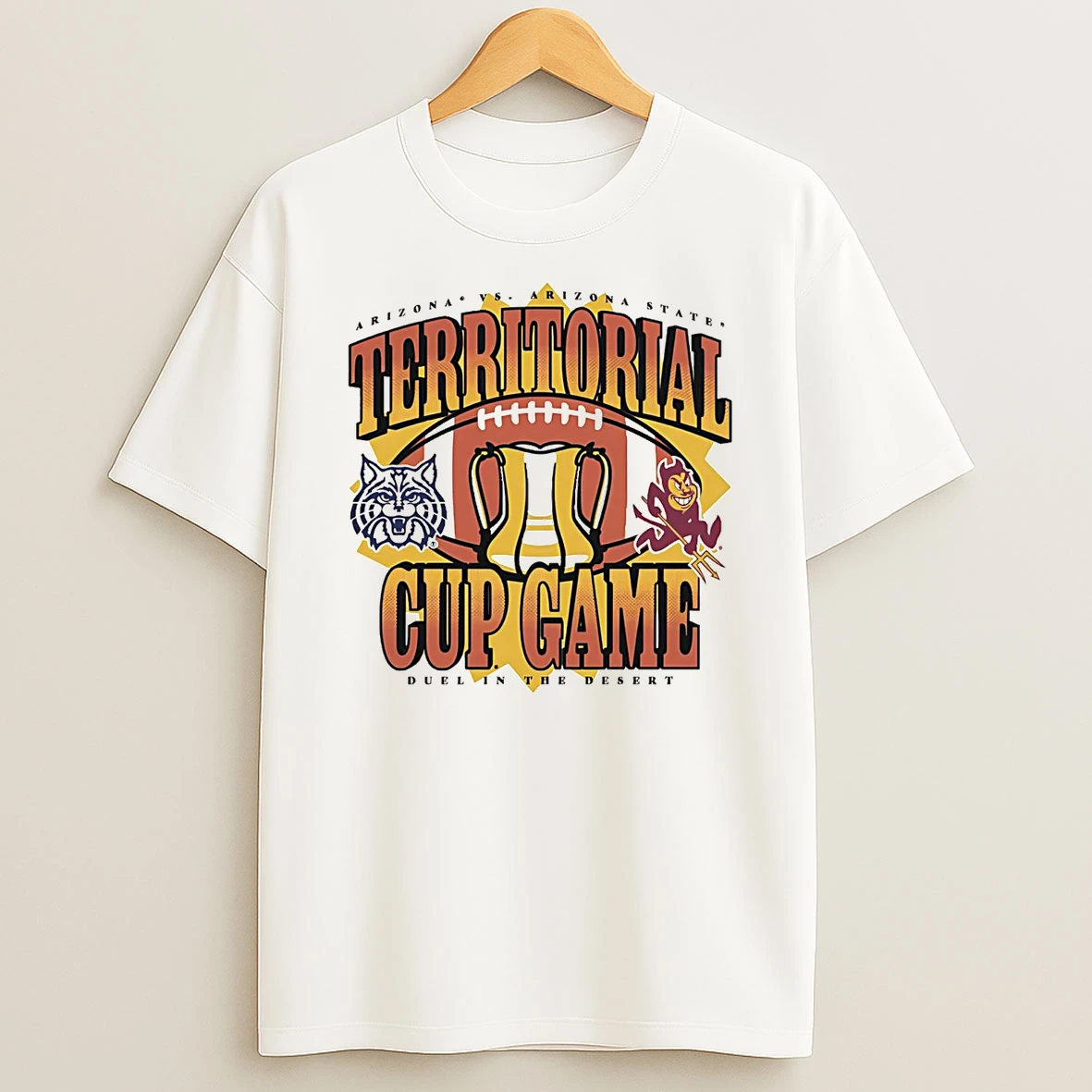 Asu Sun Devils Vs Arizona Wildcats Territorial Cup Game Duel In The Desert Shirts