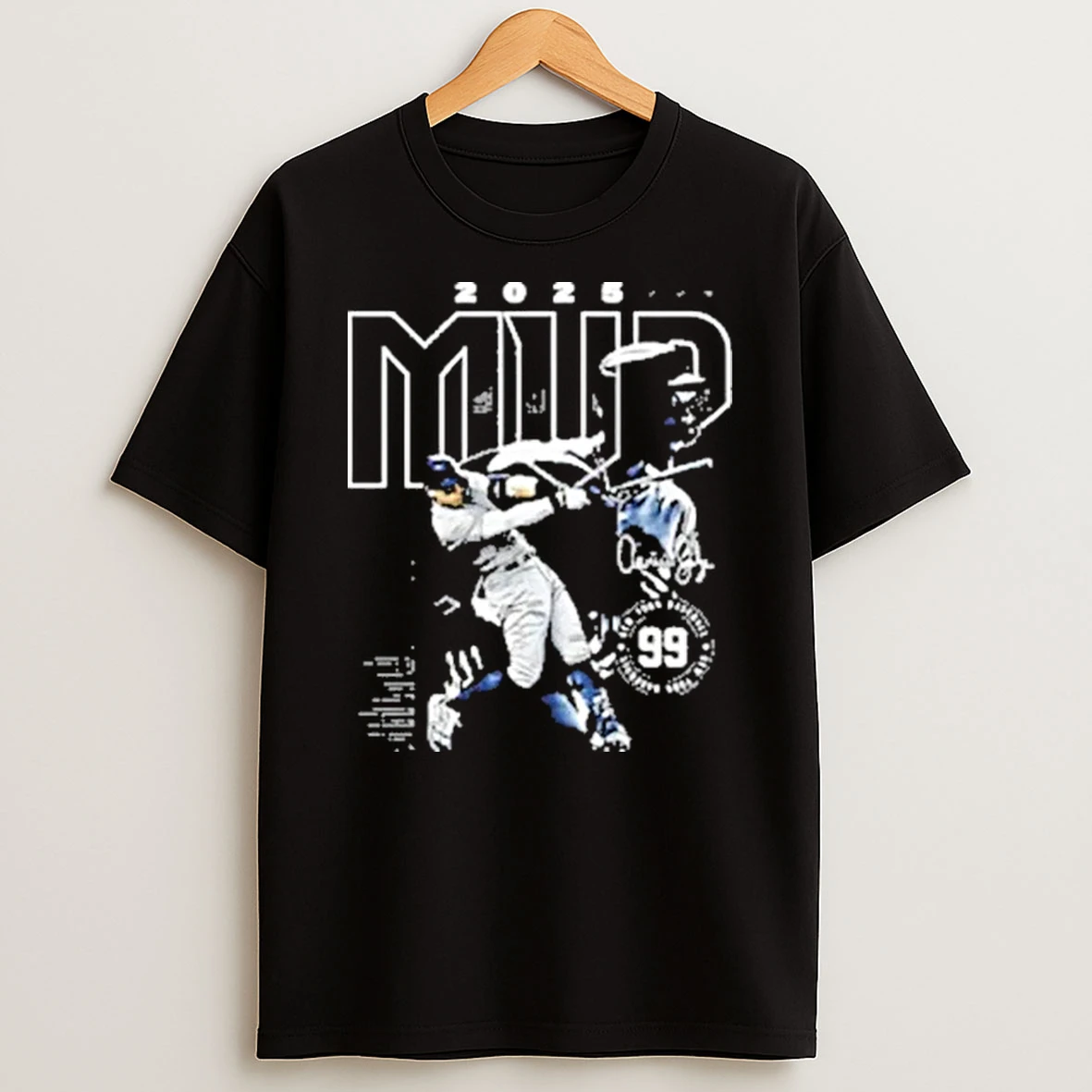 Aaron Judge New York Yankees Baseball 2025 Mvp Number 99 Signature Shirts