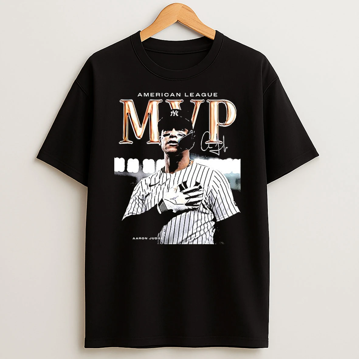 Aaron Judge New York Yankees Baseball American League Mvp Signature Shirts