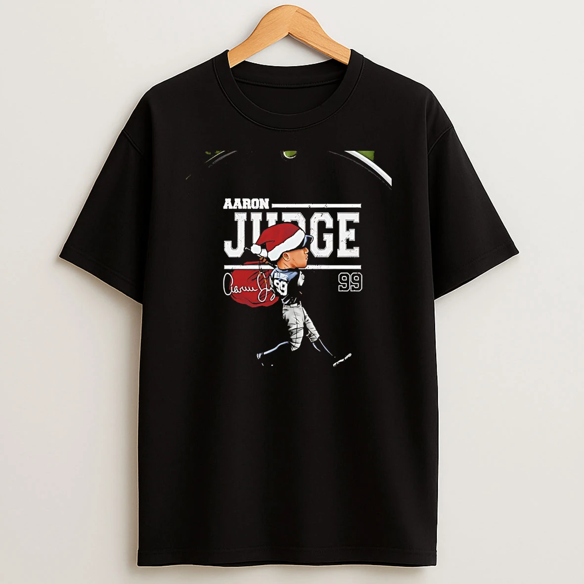 Aaron Judge Santa Cartoon New York Yankees Christmas Chriast Shirts