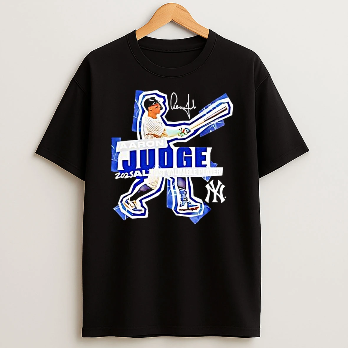 Aaron Judge New York Yankees 2025 American League Mvp Signature Shirts