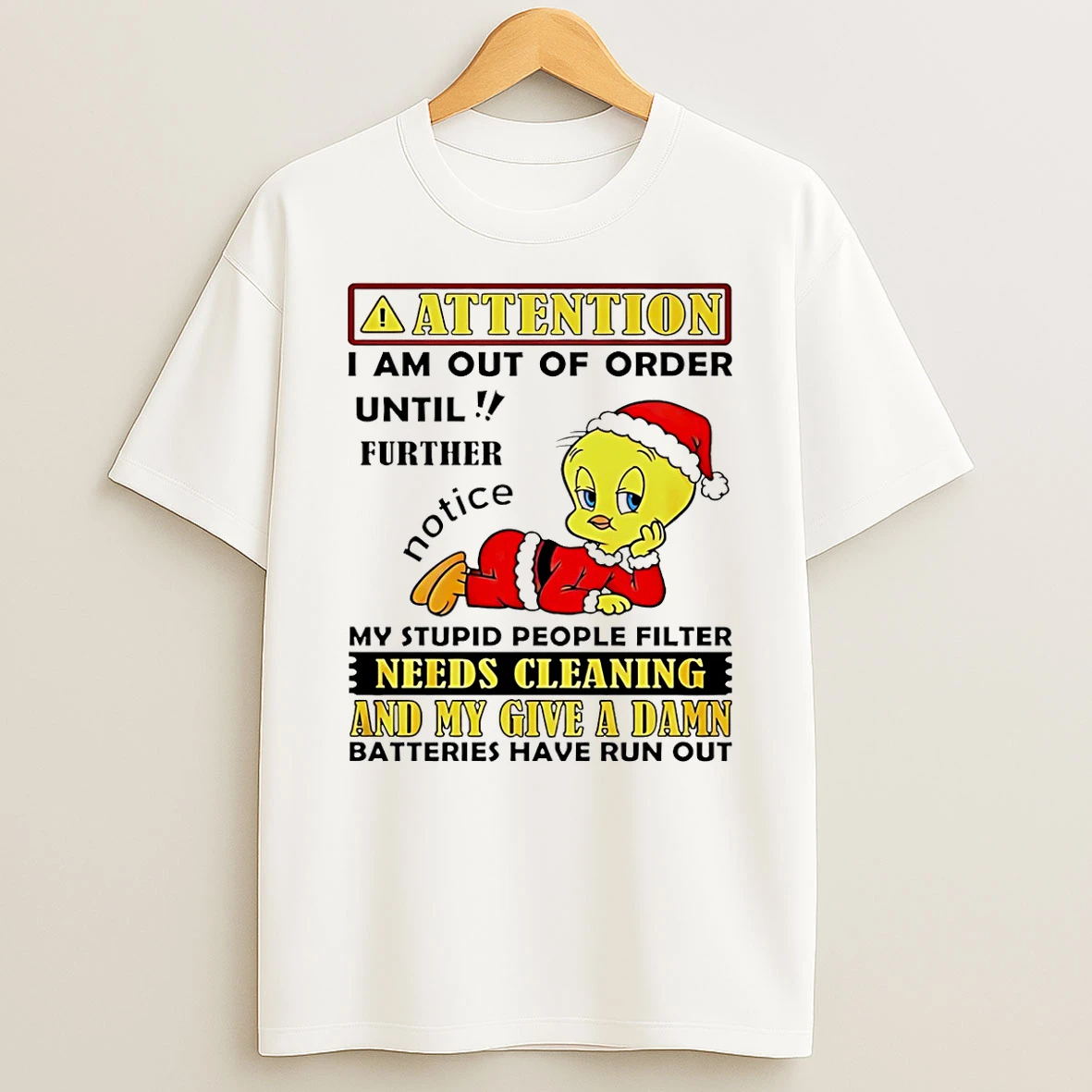 Aattention I Am Out Of Order Until Further Duck Shirts