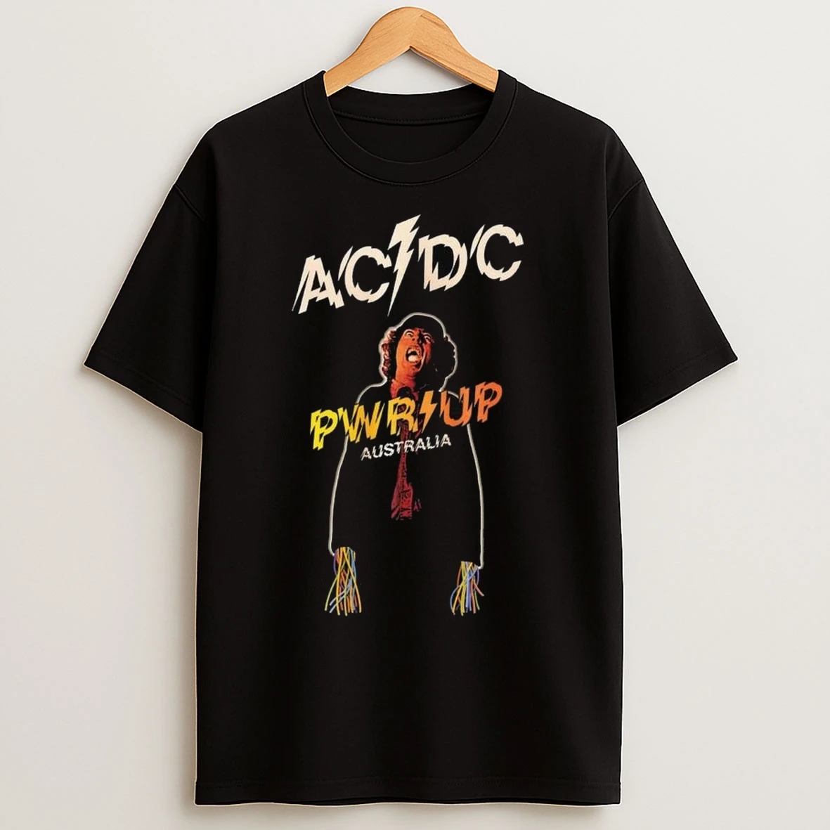 Acdc Powerage Pwr Up Tour 2025 Long Sleve T Shirts