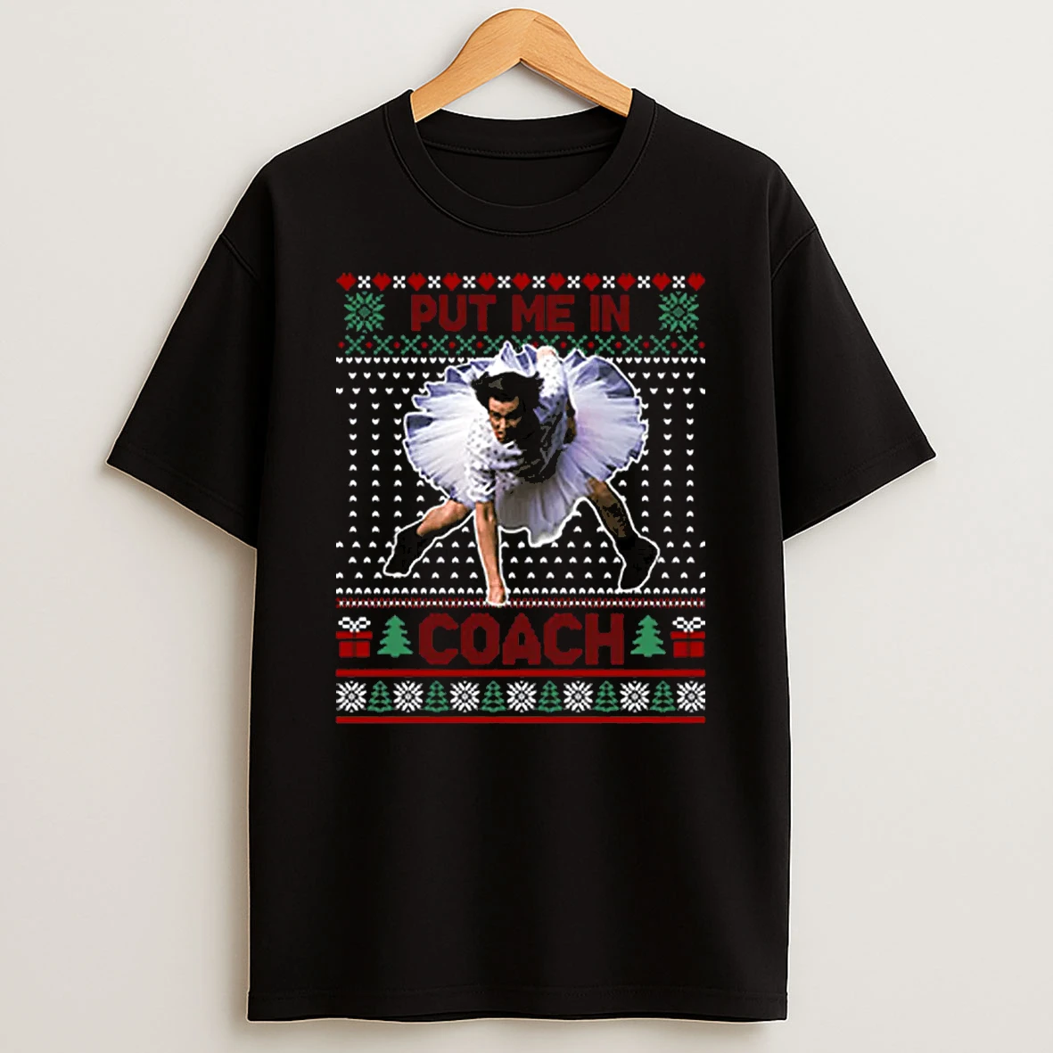 Ace Ventura Jim Carrey Put Me In Coach Christmas Shirts
