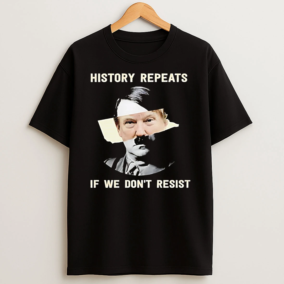 Adoft Trump History Repeats If We Dont Resist Shirts