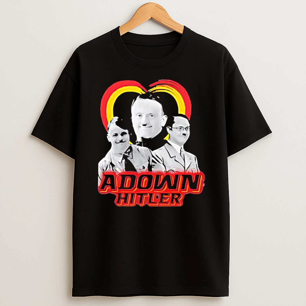 Adown Hitler Graphic Shirts