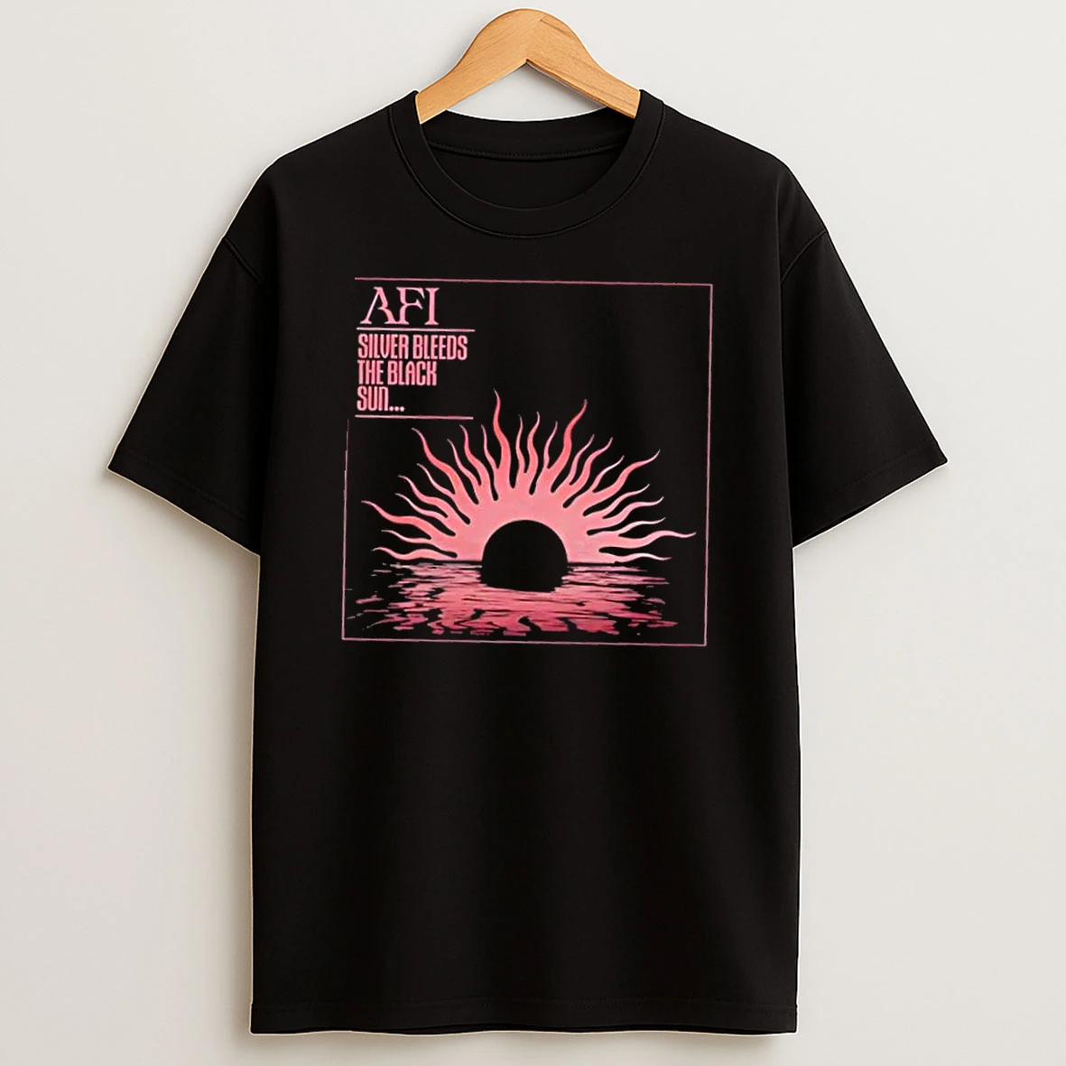 Afi Silver Bleeds The Black Sun Shirts