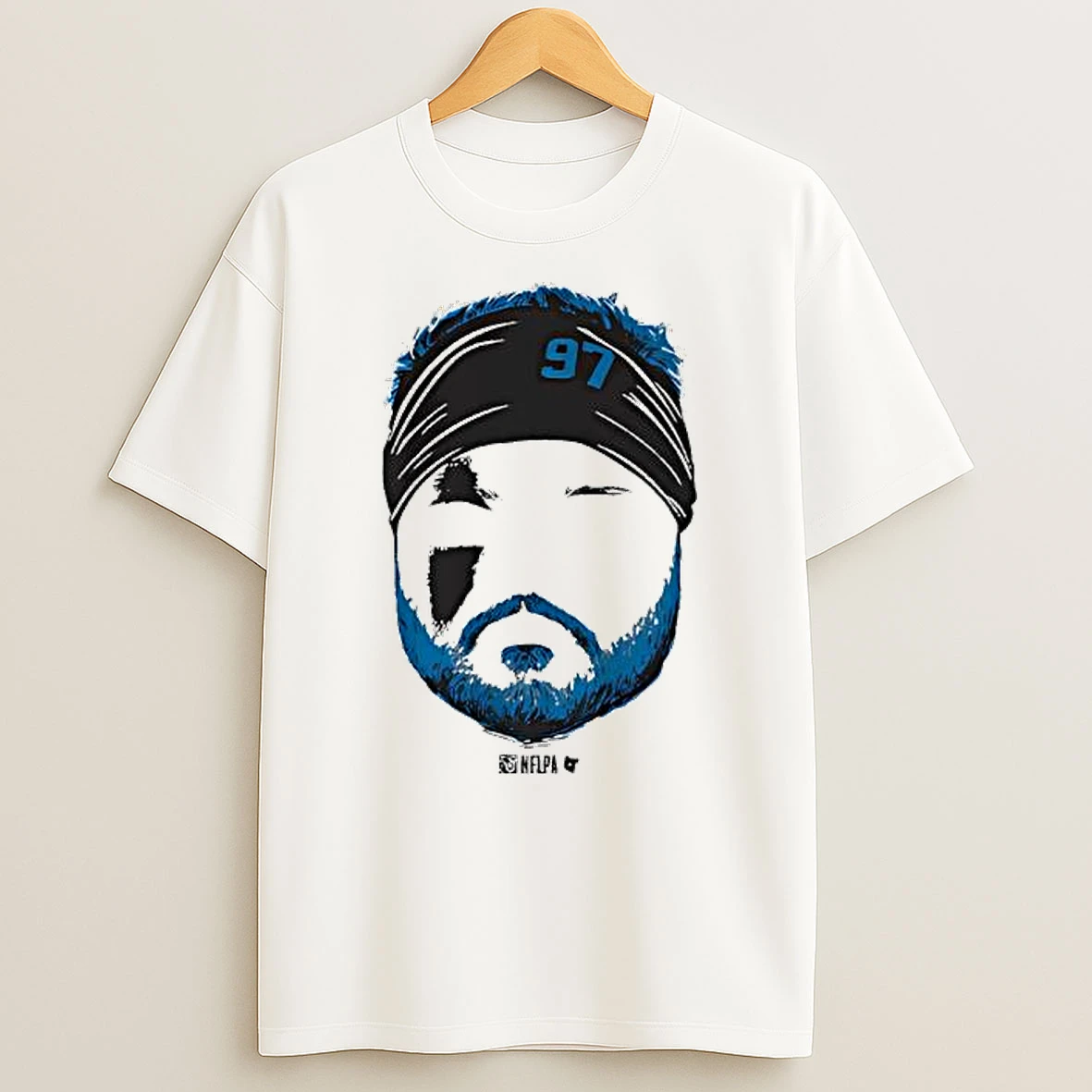 Aidan Hutchinson Blank Face Number 97 Shirts