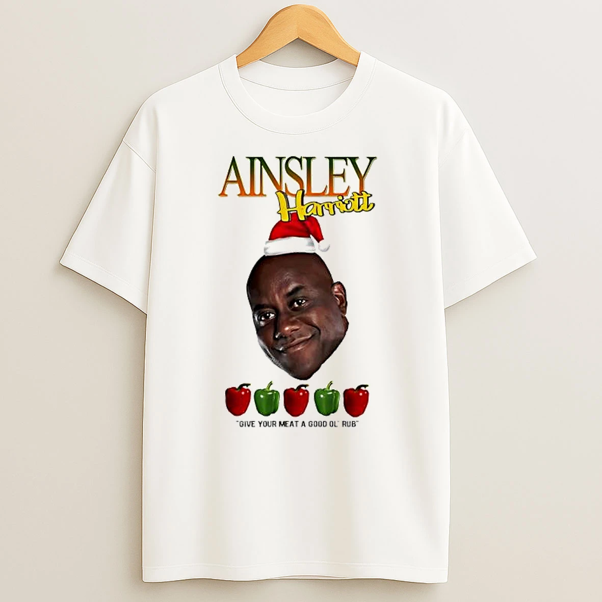 Ainsley Harriott Have A Holly Jolly Christmas Xmas Shirts