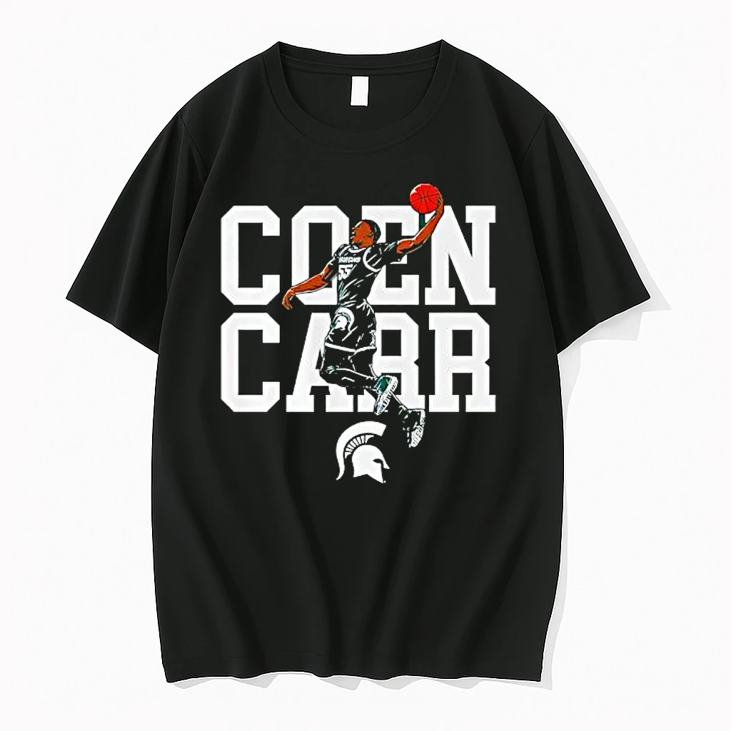 Air Coen Carr Michigan State Basketball Stylish Design Shirts