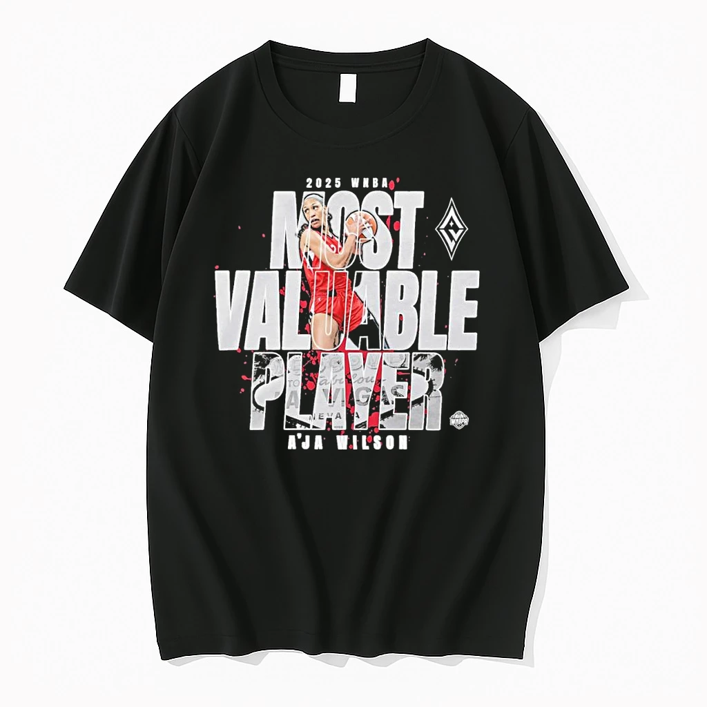 Aja Wilson Las Vegas Aces 2025 Wnba Mvp Player Shirts